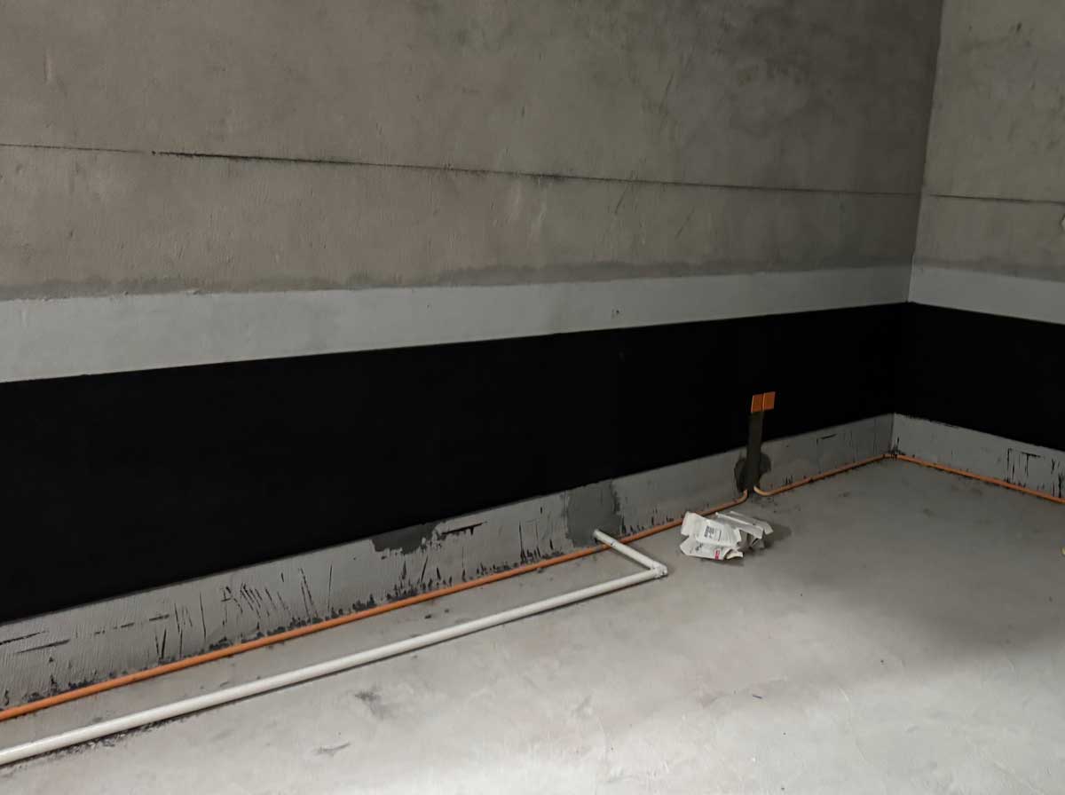 奥斯特地下室碳红外防潮防霉解决方案